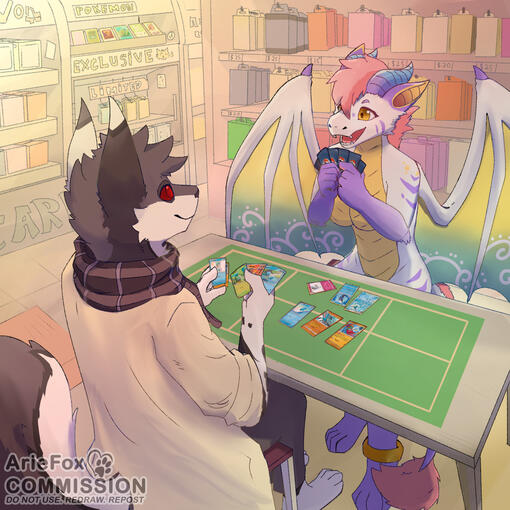 Playing Pokémon Card